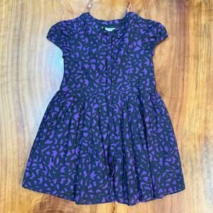 Burberry Kids Casual Dress in Black and Purple
